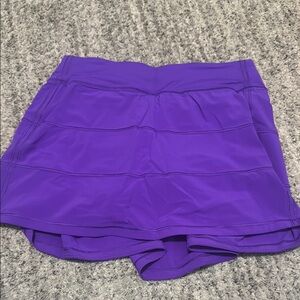 Women's Purple Athletic Shorts